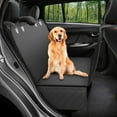 thumbnail image 1 of Dog Car Seat Cover View Mesh Pet Carrier Hammock Safety Protector Car Rear Back Seat Mat with Zipper and Pocket for Travel, 1 of 21