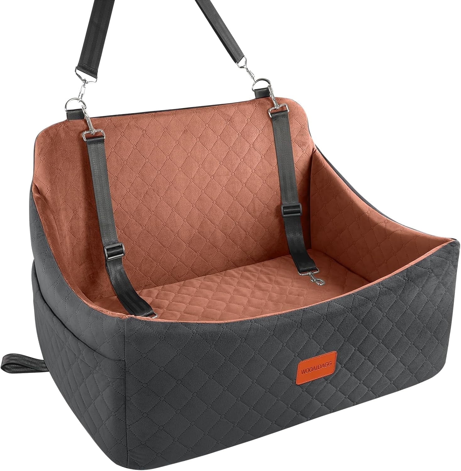 Lealchum Dog Car Seat Medium Sized Dogs,Car Dog Bed,Soft Fabic Pet Car ...