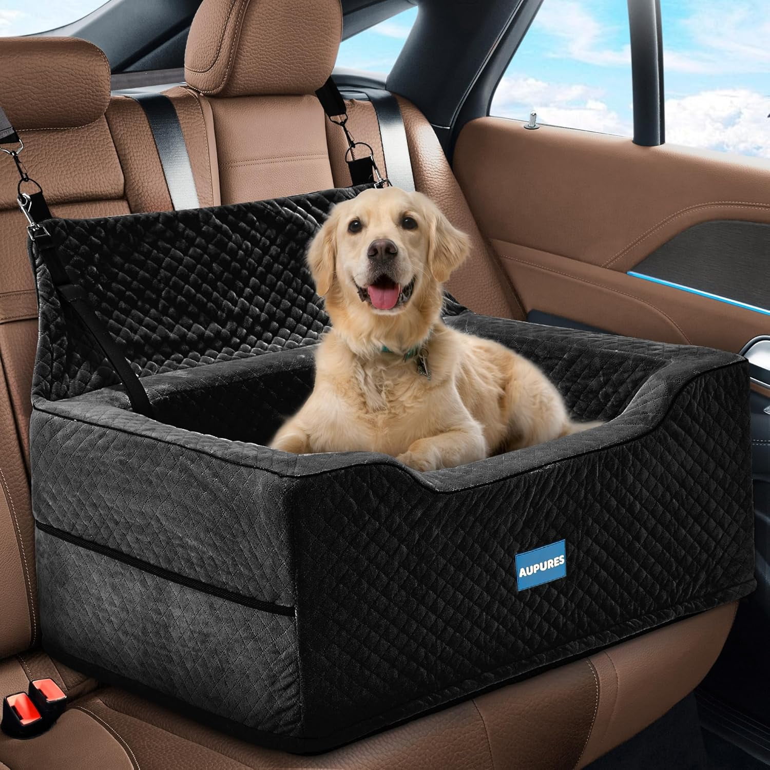 Car seat for 2 small dogs 2025