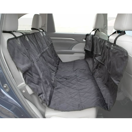 Dog Car Seat & Trunk Cover - Back Seat & Cargo Protector For Cars Trucks SUV - Hammock Version - Heavy Duty, Scratchproof Waterproof, Nonslip, Seat Anchors & Washable