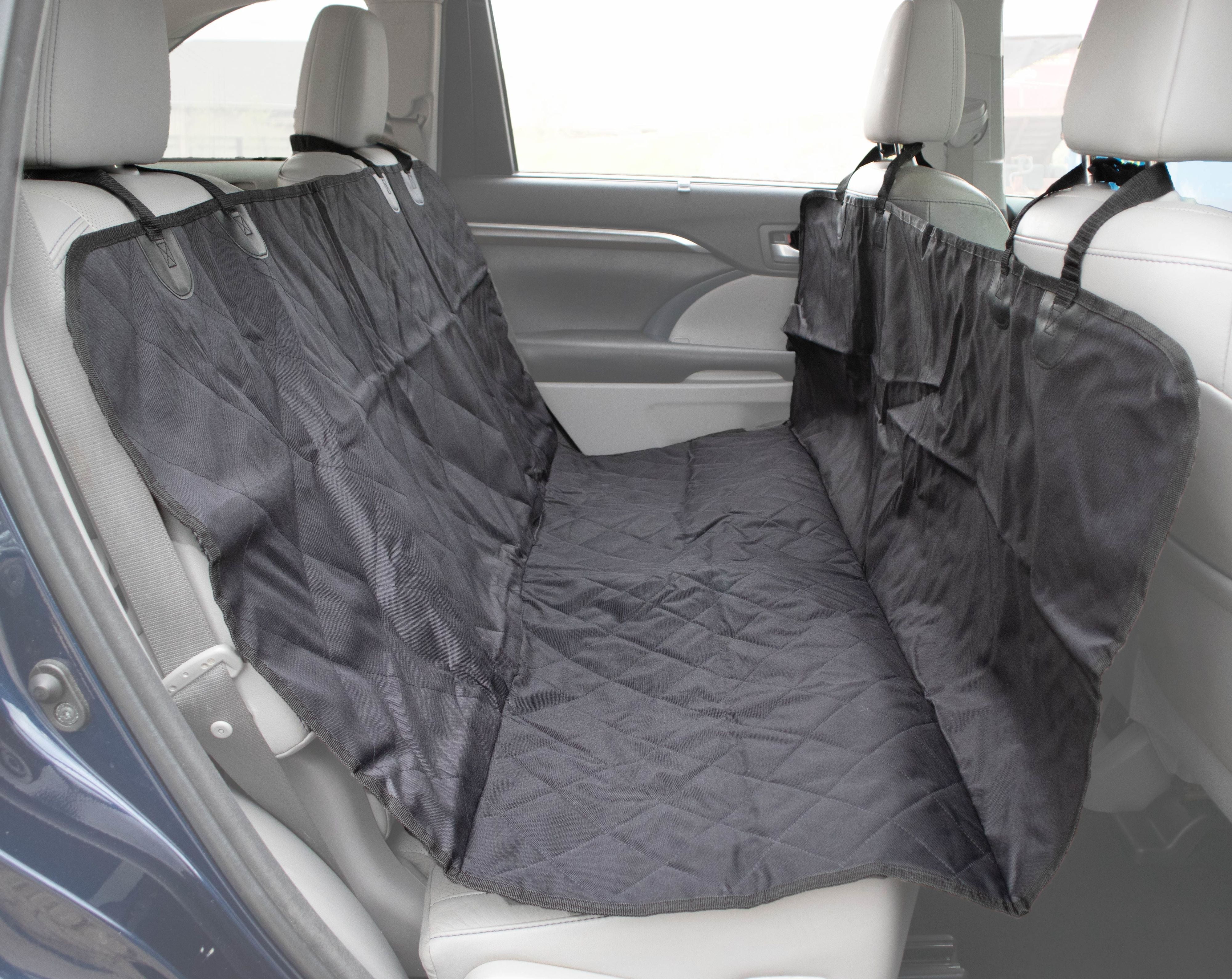 Pet Car Seat Cover Waterproof Dog Cat Rear Bench Protector Truck SUV Universal E - Foto 4