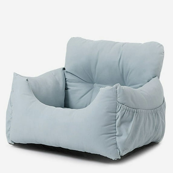 Dog Car Seat for Small Dogs,Extra Soft & Thick Dog Booster Seats With Storage Pockets,Pet Portable Car Seat With Safety Leash And Seat Belts