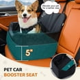 thumbnail image 1 of Poshby Dog Car Seat for Small Dogs, Portable Booster Car Seat with Patent Safe Buckles, for Pets up to 35lbs, Black, 1 of 9