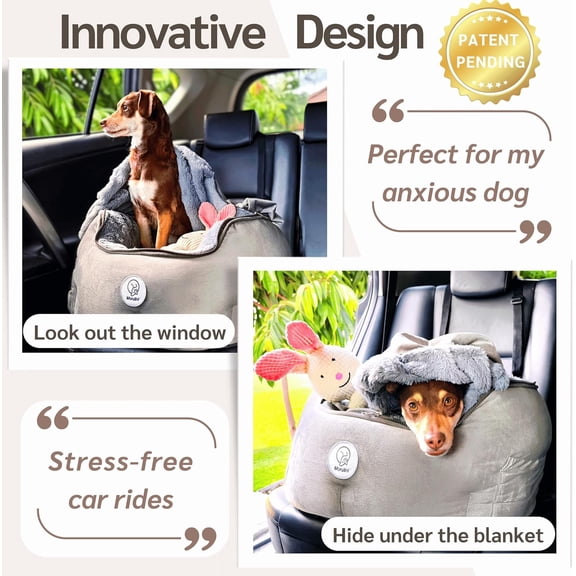 Dog Car Seat for Small Dogs & Puppies