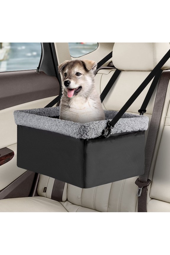 Dog Car Seats For Small Dogs Upgrade Booster Seat With Metal Frame Construction Double-layer Oxford Pets L-up To 10lbs