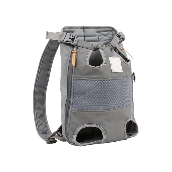 Dog Carrier Backpack, Pet Front Carrier Backpack Legs Out Dog Chest Carrier for Small Medium Dogs, Hands-Free Cat Backpack Carrier Dog, Travel Backpack Airline Approved