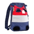 thumbnail image 1 of Dog Carrier Backpack, Pet Front Carrier Backpack Legs Out Dog Chest Carrier for Small Medium Dogs, Hands-Free Cat Backpack Carrier Dog, Travel Backpack Airline Approved, 1 of 6