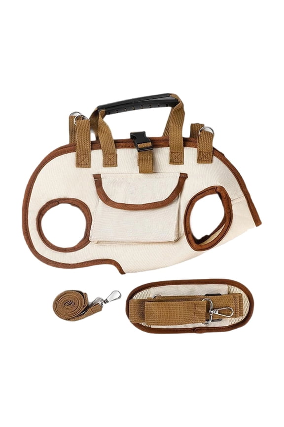 Dog Carrier Backpack, Portable Pet Sling Bag with Shoulder Strap Breathable Design for Outdoor Travel Walking and Small Pet Transport