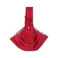 thumbnail image 1 of Dog Carrier Sling, Portable Puppy Hand-Free Sling Carrier for Carry Small Dogs and Cats, Travel Safety Harness Red, 1 of 6
