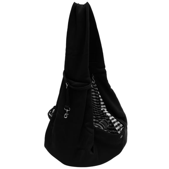 Dog Carrier Sling Soft Polyester Dog Sling with Adjustable Shoulder Strap Reversible Pet Carrying Bag for Traveling Outdoor Activity