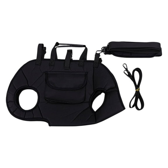 Dog Carry Sling, Full Body Sling with Handle, Hands Free Shoulder Carrier for Senior Dogs Joint Injuries, Joint Injuries, Up and Down Stairs