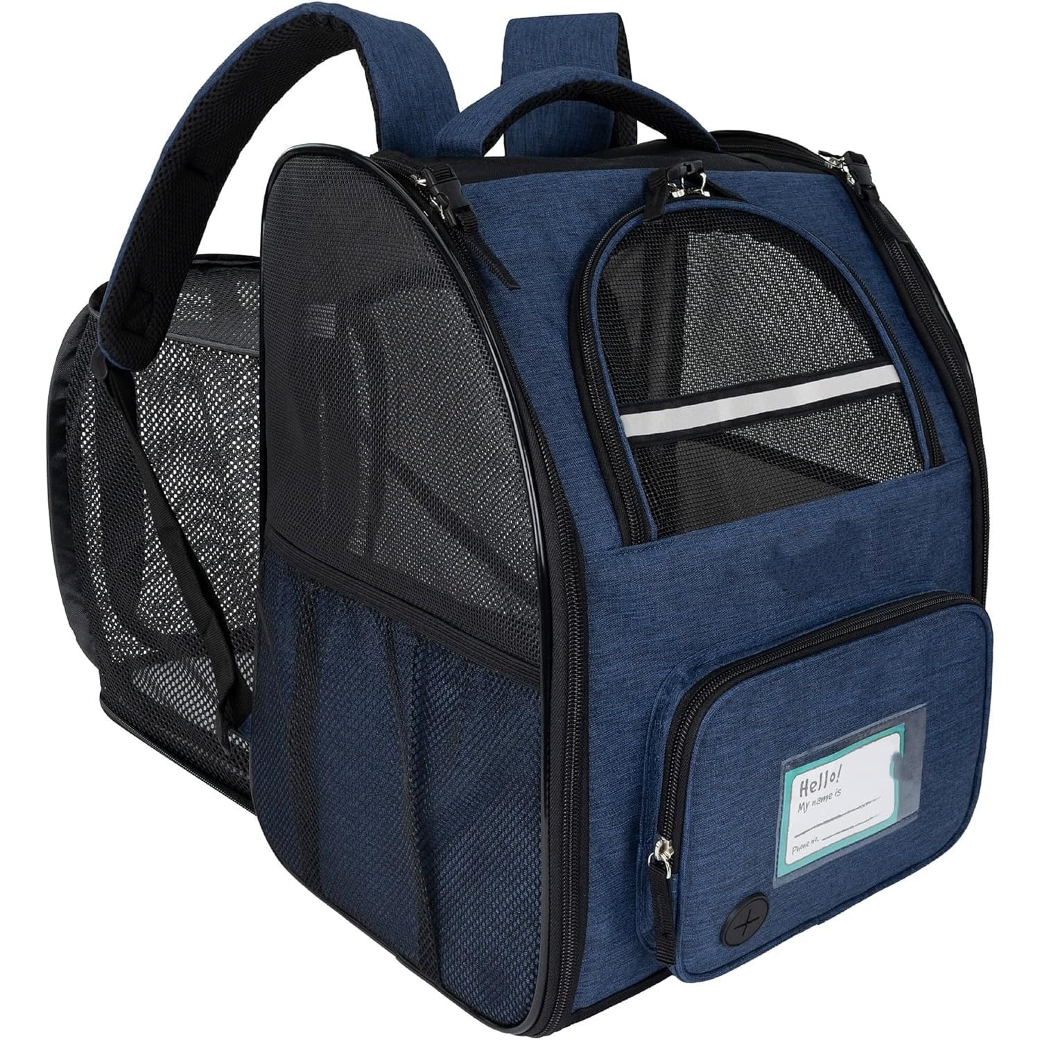 Dog Cat Backpack Carrier, Expandable Pet Carrier Backpack for Travel Hiking, Small Medium Dog Puppy Large Cat Carrying Backpack,