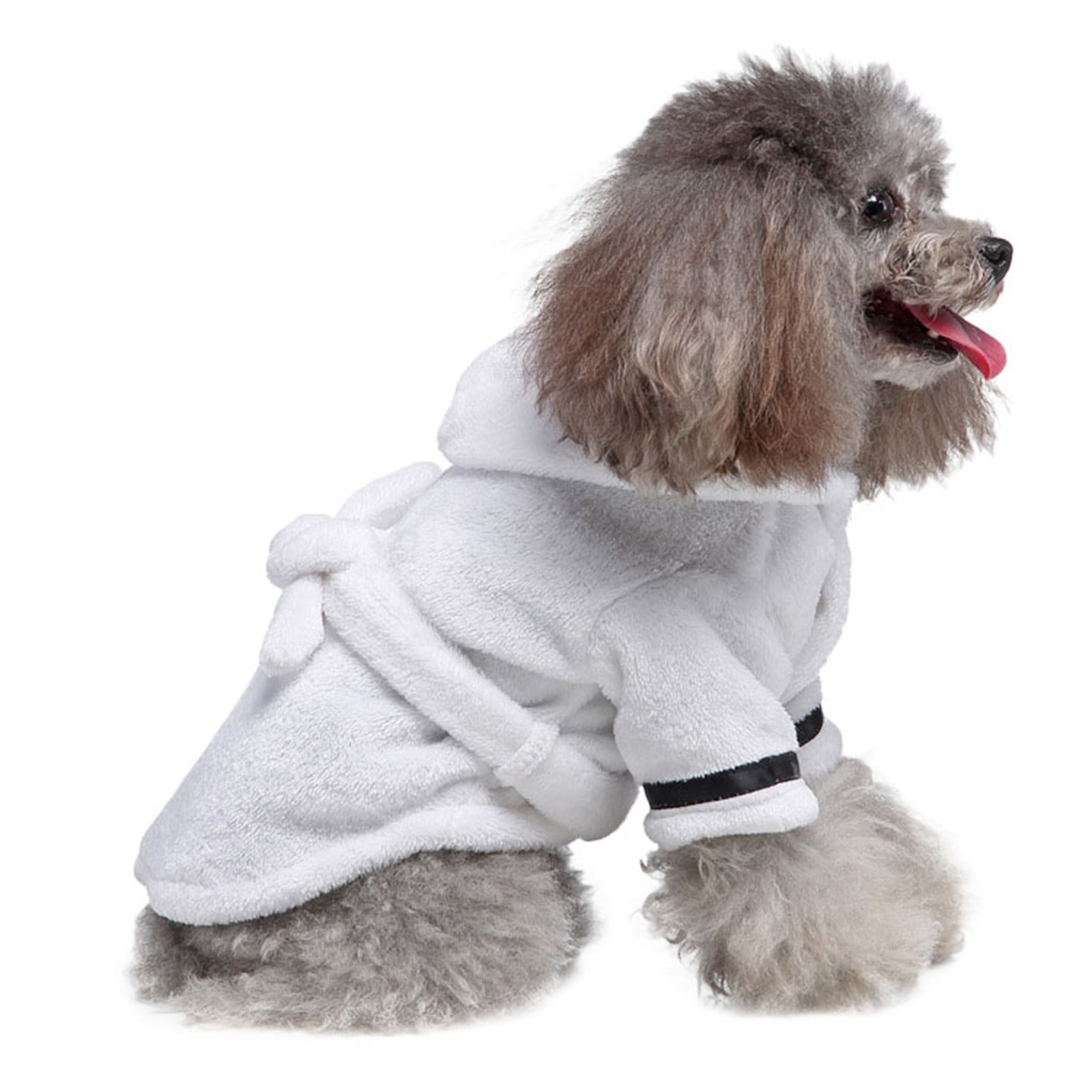 Dog Cat Bathrobe Pet Clothes Hotel Bath Towel Pet Bathrobe Nightgown