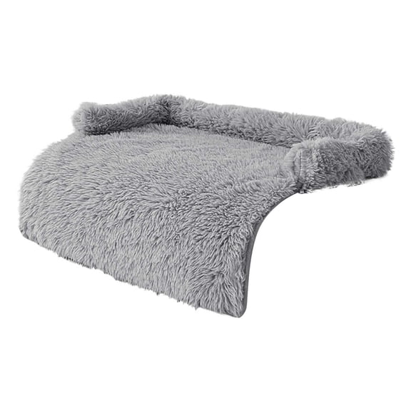 Dog Cat Bed Mat 30x30 Inch Washable Couch Cover Plush Long Mat for Pets Warm Calming Sofa Topper Furniture Protector Dog Pad Cat Bed Mat for Small Medium Large Dogs Cats Indoor Pet Supplies