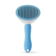 thumbnail image 1 of Cat Brush Dog Brush with Release Button for Shedding, Self Cleaning Cat Comb Hair Brush for Indoor Cats, Pet Supplies Hair Remover Tool, 1 of 9