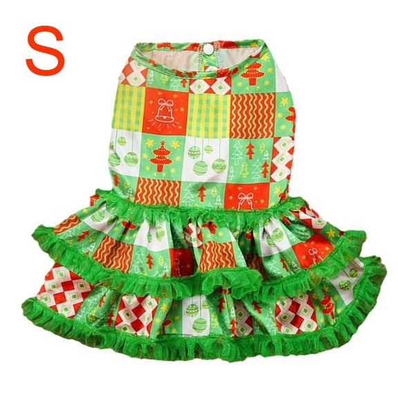 Dog Cat Christmas Tree Costume, Funny Pet Cosplay Dress, For Puppy Festival Clothes
