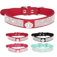 thumbnail image 1 of Dog Cat Collar Bling Diamond with Rhinestone Crown Decoration for Small Medium Large Dogs, 1 of 7