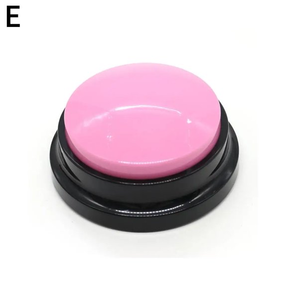 Dog Cat Communication Button, 30-Second Voice Recording Training Buzzer, Interactive Pet Talking Button for Dogs and Cats
