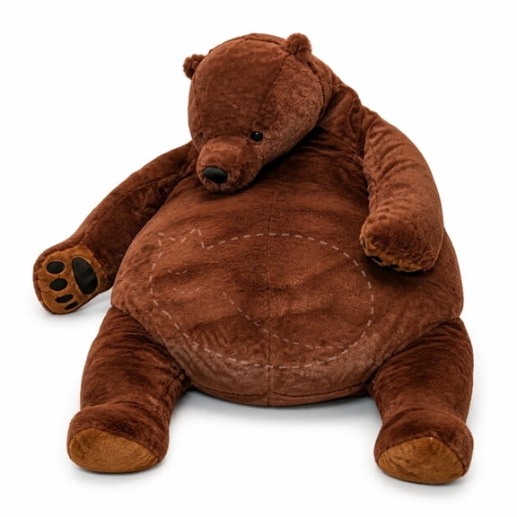 Dog & Cat Cuddle Toy, Soft Bear-Shaped Pet Comfort Toy for Resting and Napping, Pet Use Only