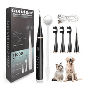 Dog & Cat Dental Care Toothbrush Kit for Pet Removes Tartar & Plaque
