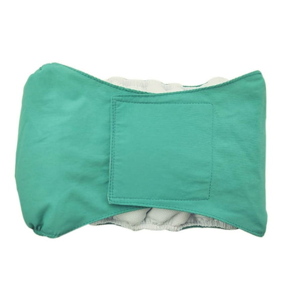 Dog Cat Diapers, Soft Cotton Double Sides Waterproof Strong Absorbent Prevent Leakage Pet Diaper Wrap for Puppy Kitten Dog Cat