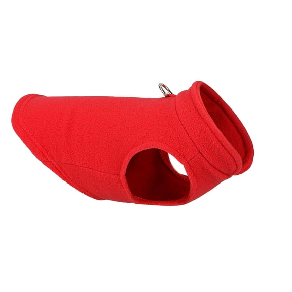 Dog & Cat Fleece Vest (Cold Weather) | Warm Pullover Pet Winter Coat with D-Ring (Soft Stretchy, Small/Medium, 4 Colors)