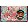 thumbnail image 1 of Dog Cat Food Mat 12"*20" Dog Mat for Food and Water Absorbent Dog Cat Bowl Mat Protect Floors Quick Dry Pet Feeding Mat Non-Slip Waterproof, 1 of 6