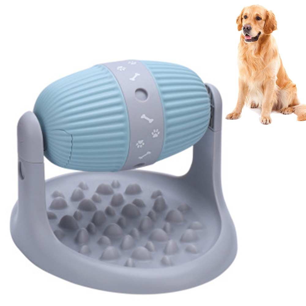 Dog & Cat Food Puzzle Toy Treat Boredom Dispensing Slow Feeder Anxiety IQ Training In Smart