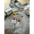 thumbnail image 1 of Dog Cat Ghost Embroidered Sweatshirt, 1 of 4