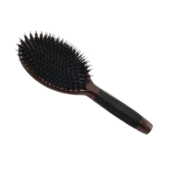 View of Dog Cat Grooming Brush Deluxe Durable Maple Anti static Ionic Boar ...
