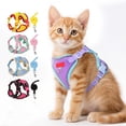 thumbnail image 1 of Dog Cat Harness Reflective Breathable Mesh Vest Five Point Safety Adjustable Escape Proof for Small Medium Pets Outdoor by PALIFEUR, 1 of 7