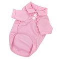 thumbnail image 1 of Dog Cat Kitten Shirts Collared Polo T-Shirts for Small Medium Dogs Cats Clothes Doggy Sweatshirt Puppy Small Breeds Pet Outfits Apparel Tops (XL, Pink ), 1 of 2