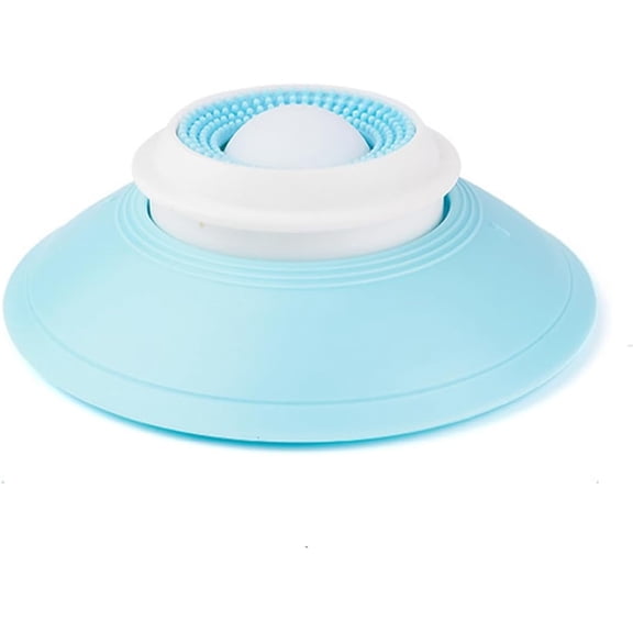 Dog Cat Licks Toys, Anxieties Relief Slow Feeder Dog Treat Toys to Keep Them Busy Lick Ball Treat Dispenser, Bowl Enrichment Toys to Keep Them, for Liquid Food (Orange Ball)