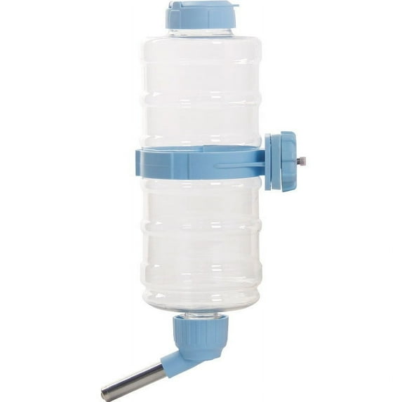 Dog, Cat & Rabbit Hanging Water Dispenser Automatic Pet Water Feeding Device, Won't Wet Mouth, Easy to Install