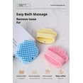 thumbnail image 1 of Dog & Cat Rubber Bath Brush – Soft Pins for Gentle Grooming, 1 of 10