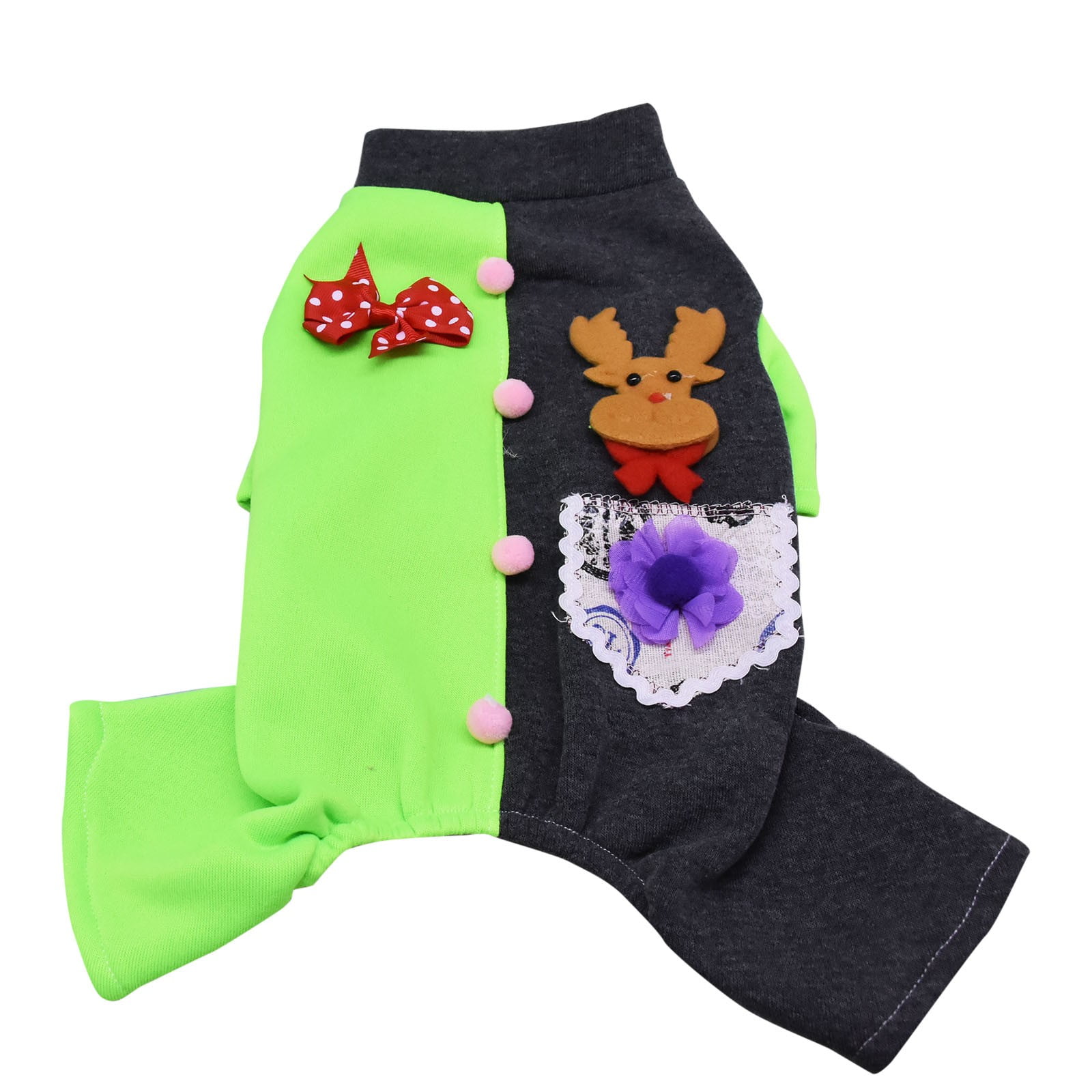 Dog Cat Warm Pullover Christmas Pet Clothes Celebrate Christmas With