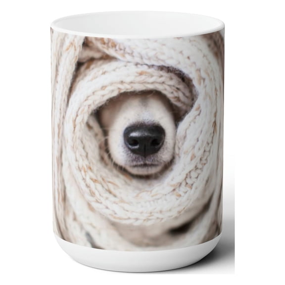 Dog Ceramic Mug Dog Dad Gift Cozy coffee mug tea cup 15oz