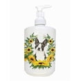 thumbnail image 1 of Carolines Treasures CK2984SOAP Boston Terrier Ceramic Soap Dispenser, 1 of 1