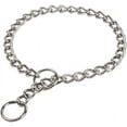 thumbnail image 1 of Professional Dog Collar, Stainless Steel Choke Chain for Weather Proof Outdoor Activities, Adjustable Training Collar for Gentle Control, 1 of 7