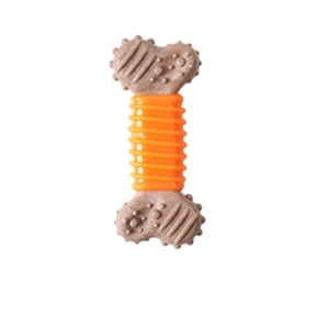 Dog Chew Stick Toy, Tpr And Wood Powder Bite Toy, Textured Teeth Cleaning Chew Accessory, Interactive Grinding Toy For Small Medium Large Dogs, Durable Daily Play Toy