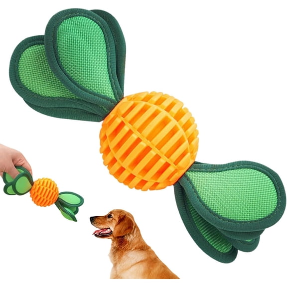 Dog Chew Toy Candy Shape TPU Squeaky for Small Medium Dogs