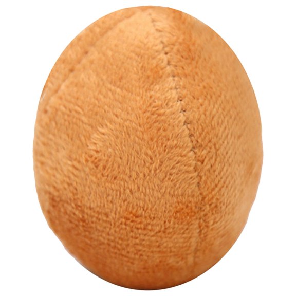 Dog Chew Toy Egg: Plush Bell Pet Interactive Toy Puppy Teething Toy for Biting
