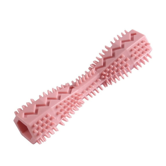 Dog Chew Toy, Hollow Groove Bite Resistant Portable Reusable Safe Teeth Cleaning Pet Molar Stick for Dog Cat Puppy Kitten