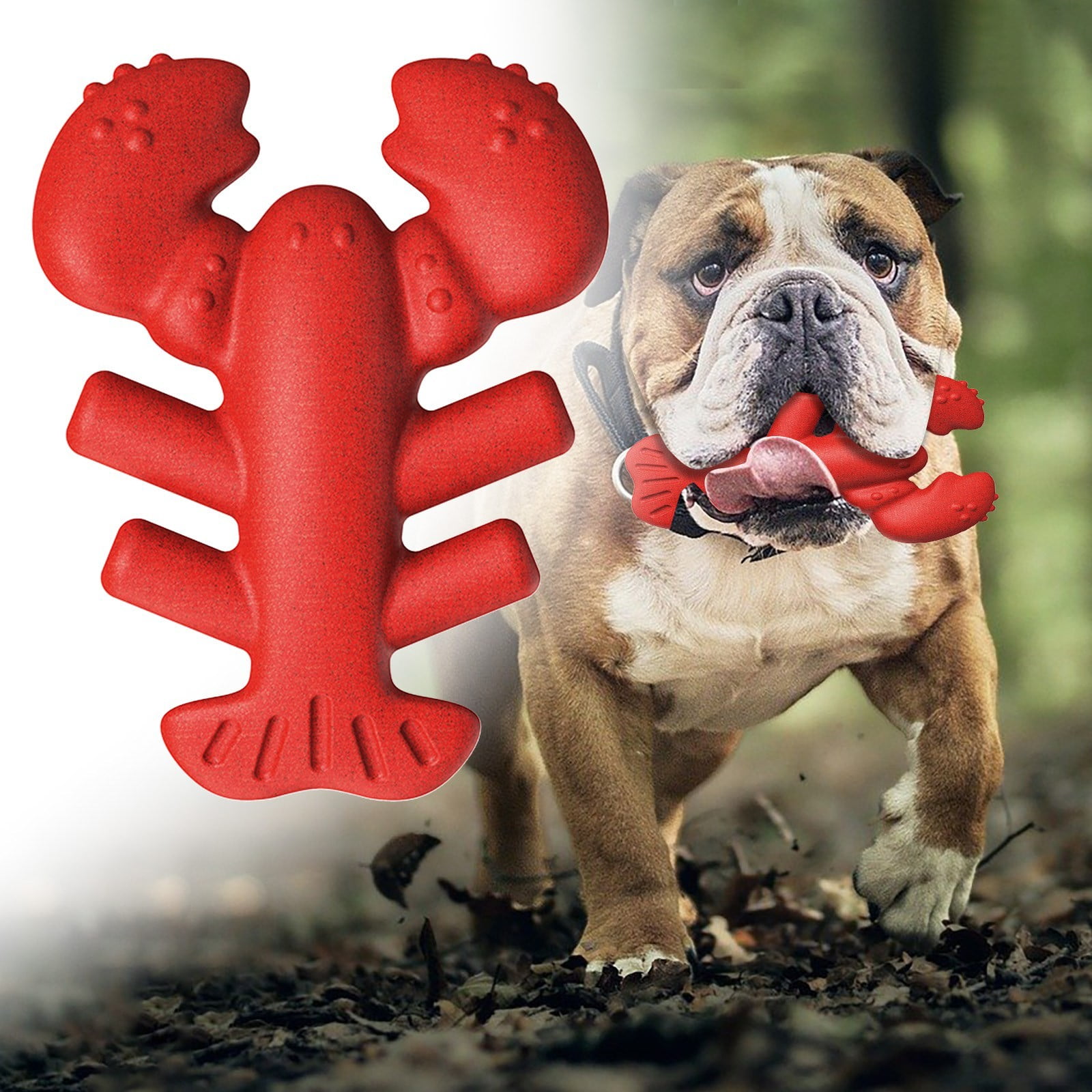 Dog Chew Toy Large Dog Lobster Grinding Stick Teeth Cleaning Pet Tool