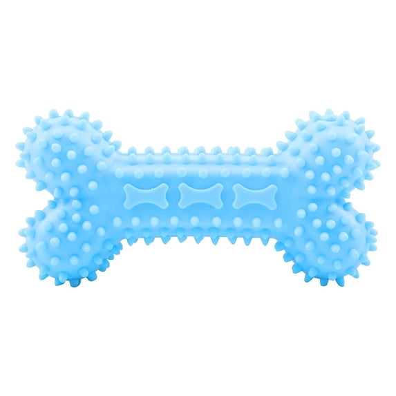 Dog Chew Toy, Stick Bone Shaped Dog Toothbrush Chew Toy, Teeth Cleaning Tooth Brushing Teething Chew Toy for Small, Medium and Large Dogs, Small