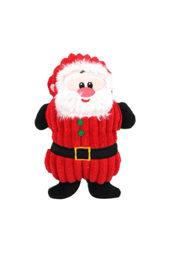 Dog Chew Toy Stuffed Santa Claus Christmas Gift for Pets