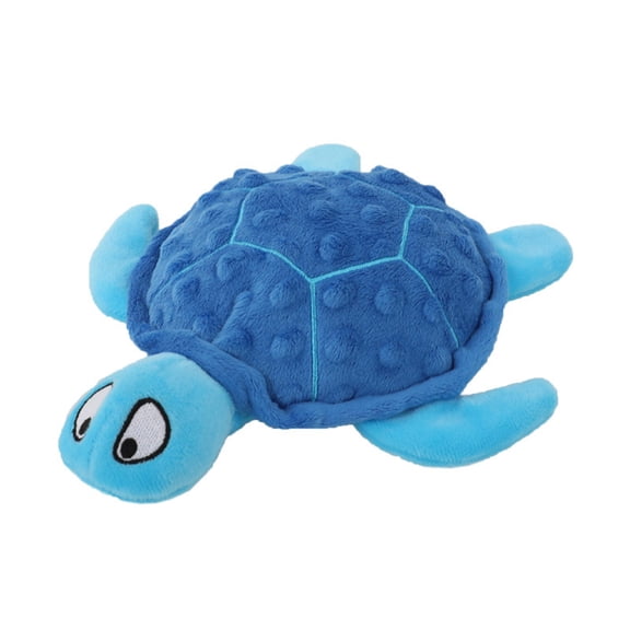 Dog Chew Toy Turtle Shape Fetching Game for Aggressive Chewers Outdoor Training Toy Squeaky Fun Game