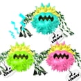 thumbnail image 1 of Dog Chew Toys Ball for Aggressive Chewers, Likaty Indestructible Squeaker Dog Toy Puppy Chew Teething Toys for Large Medium Small Dogs,3 Packs, 1 of 6