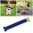 thumbnail image 1 of Dog Chew Toys, Bite-Resistant Safe Rubber Dog Toothbrush Toy, 9.64*1.77*1.18 Inch Bone Shaped Teething Toys, Bite and Brush Toy for Cats and DogsBrush, 1 of 9