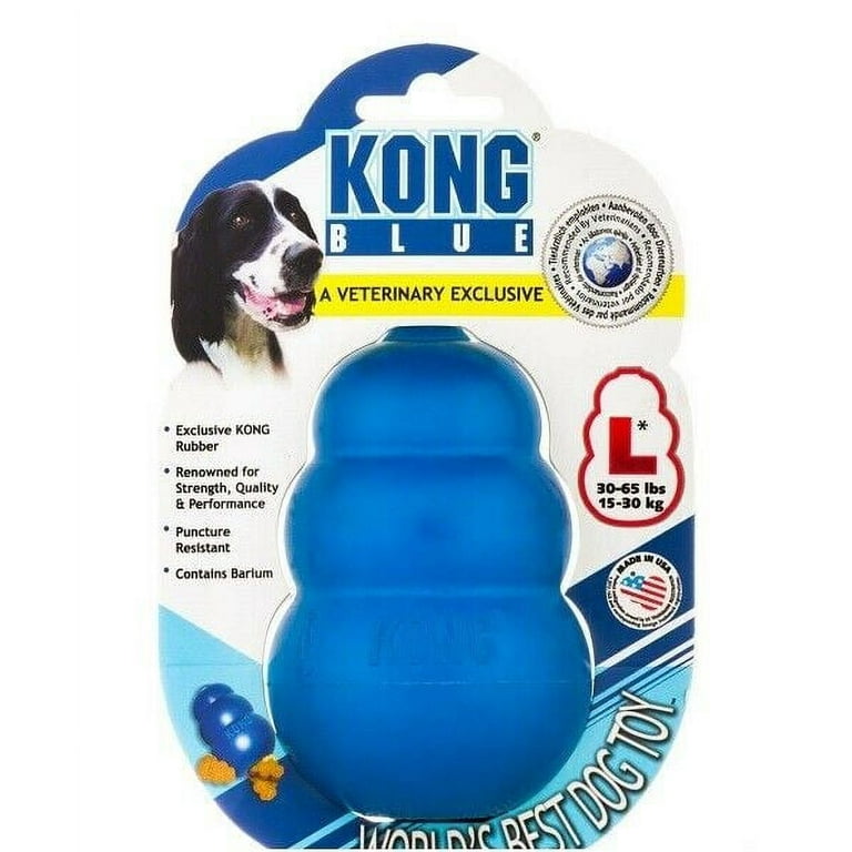 Blue rubber dog toy sales